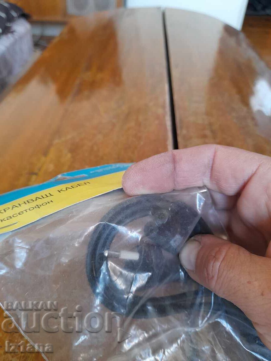 Auction Old power cable for cassette player Auction Old power cable for cassette player