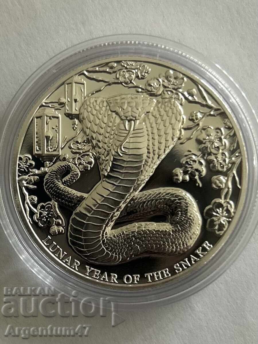 Delivery of SILVER 1 OZ 2025 BRITANNIA - PITCAIRN ISLAND SNAKE Delivery of SILVER 1 OZ 2025 BRITANNIA - PITCAIRN ISLAND SNAKE