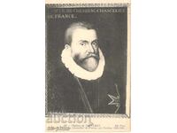 Стара картичка - Замък Шеверни, Портрет на граф Шеверни