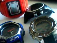 4 old electronic watches