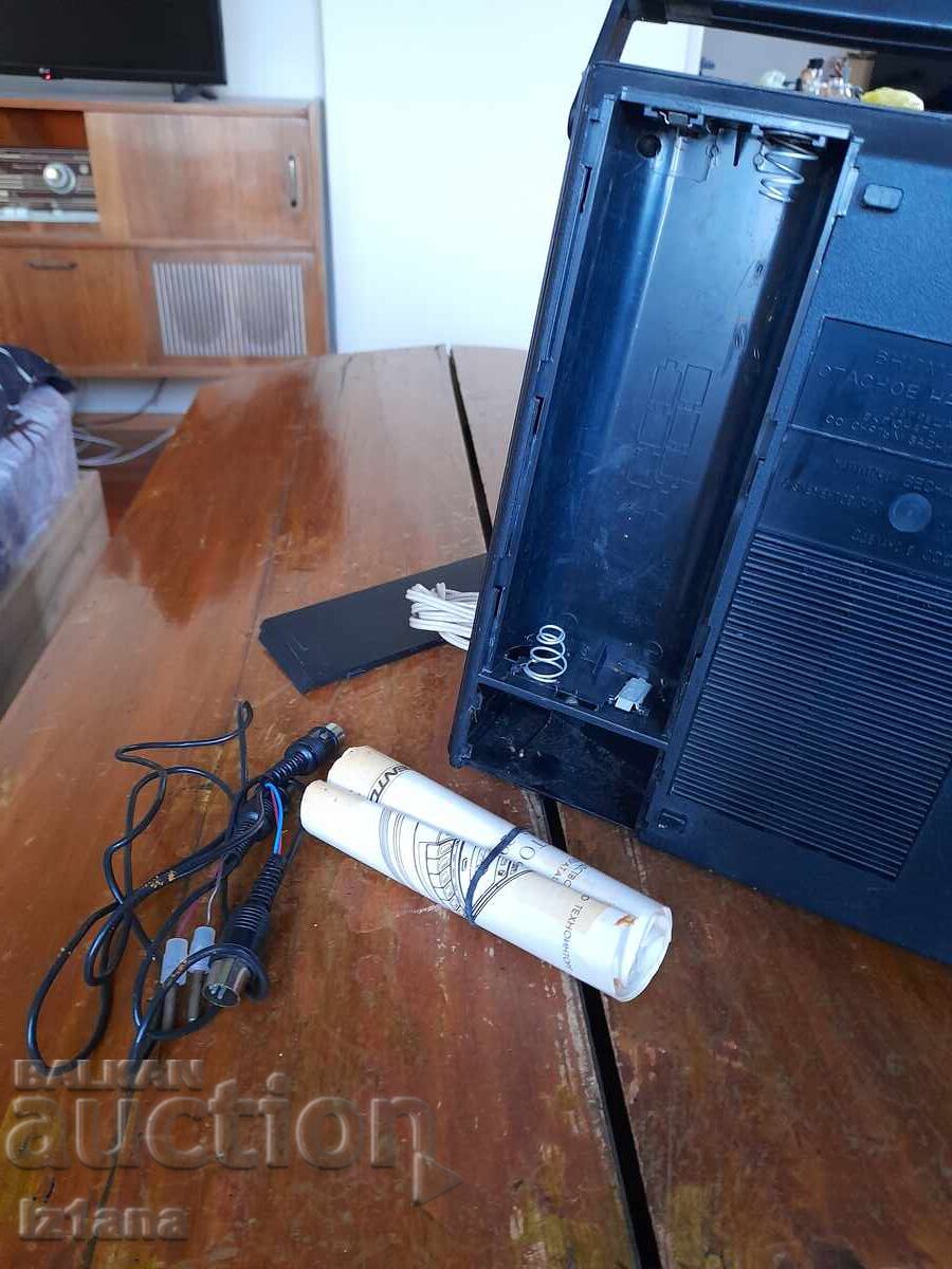 Old Cassette Player Vesna 205 1 - 6 Old Cassette Player Vesna 205 1 - 6