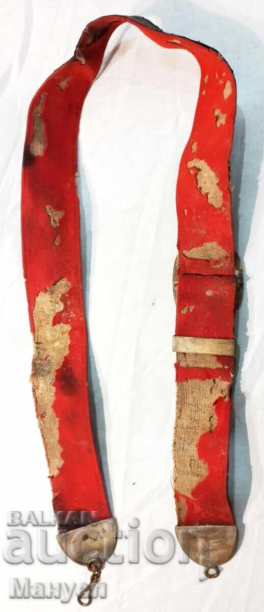 Bulgarian silver thread belt for a cartridge pouch - Principality of Bulgaria - 5