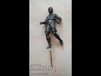 Aplicație Sportiv-bronz, 11 cm