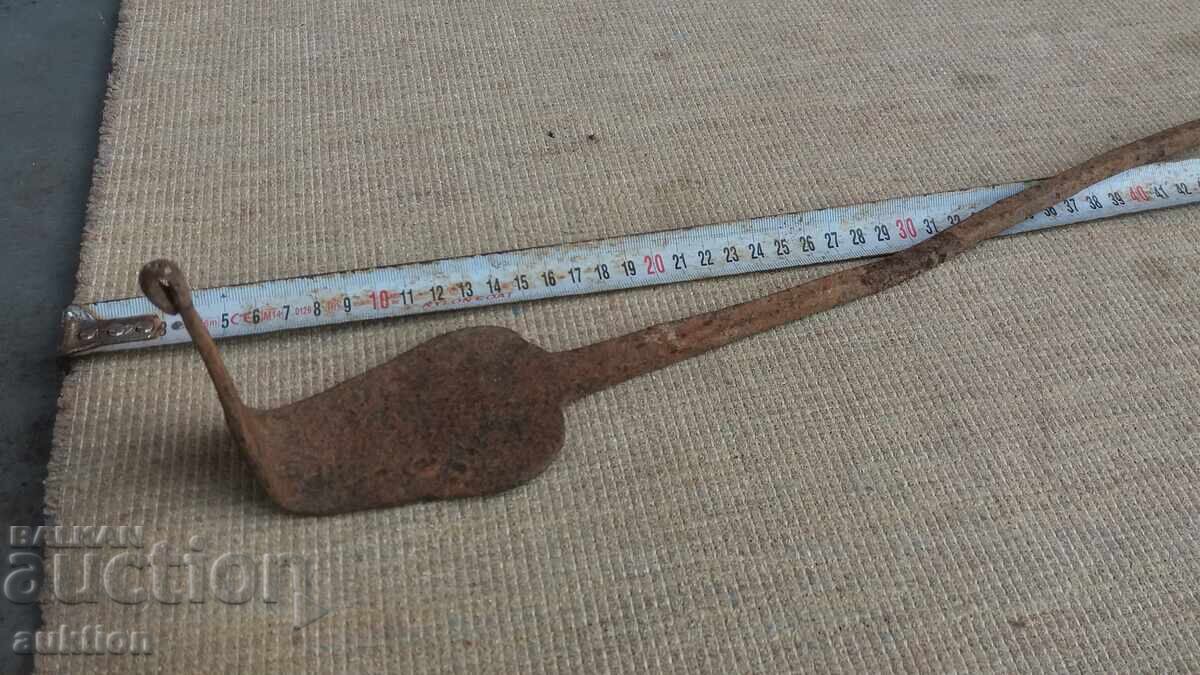 Wrought iron Revival-style fire poker, fire bellows for fireplace with price 6.99 BGN | € 3.57