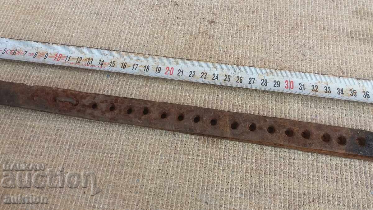 Massive Wrought Iron Renaissance Arshin from a Loom - 6