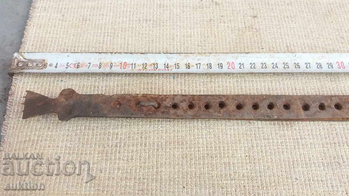 Massive Wrought Iron Renaissance Arshin from a Loom - 7