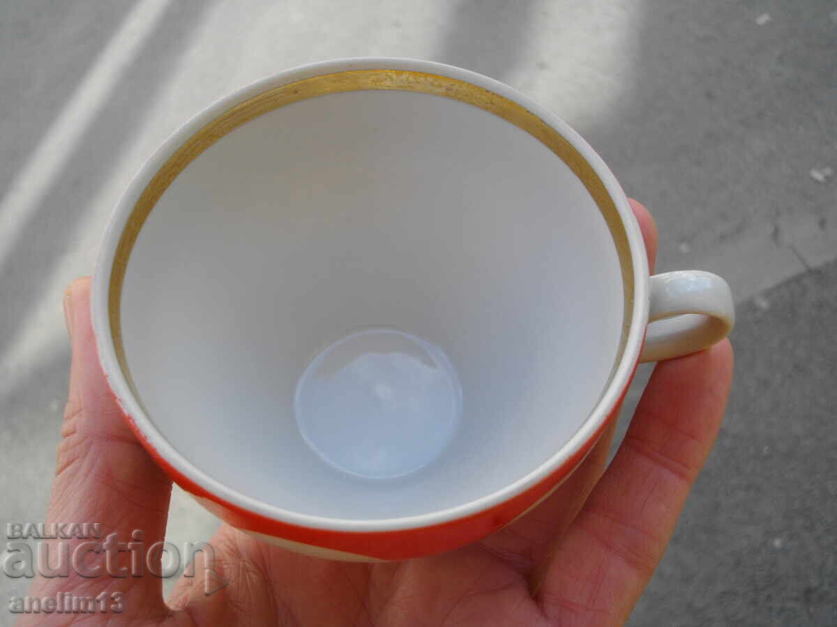 OLD RUSSIAN PORCELAIN CUP FOR TEA OR COFFEE USSR - 5 OLD RUSSIAN PORCELAIN CUP FOR TEA OR COFFEE USSR - 5