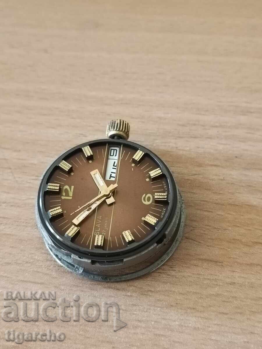 Μηχάνημα για ανδρικό ρολόι Slava με τιμή 40.00 BGN | € 20.45 Μηχάνημα για ανδρικό ρολόι Slava με τιμή 40.00 BGN | € 20.45