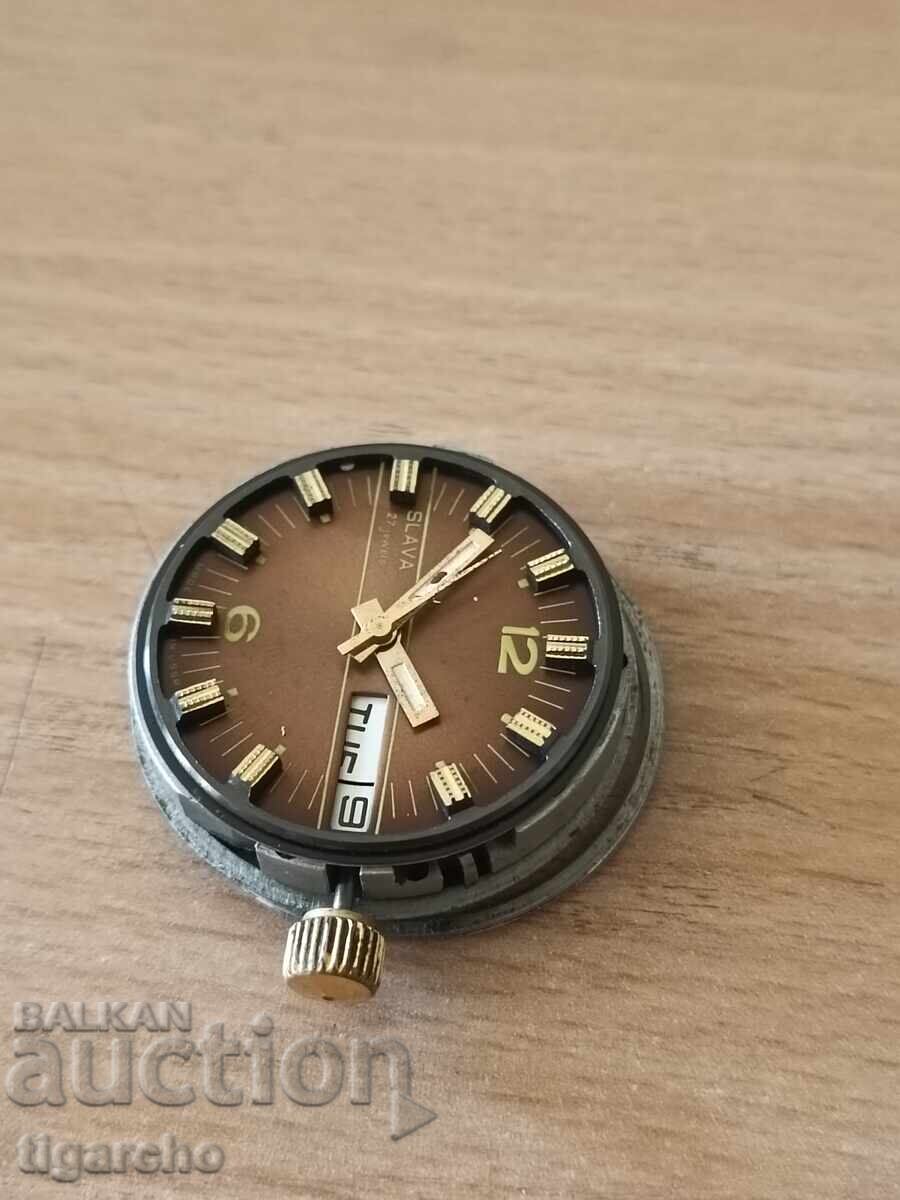 Μηχάνημα για ανδρικό ρολόι Slava - 5 Μηχάνημα για ανδρικό ρολόι Slava - 5