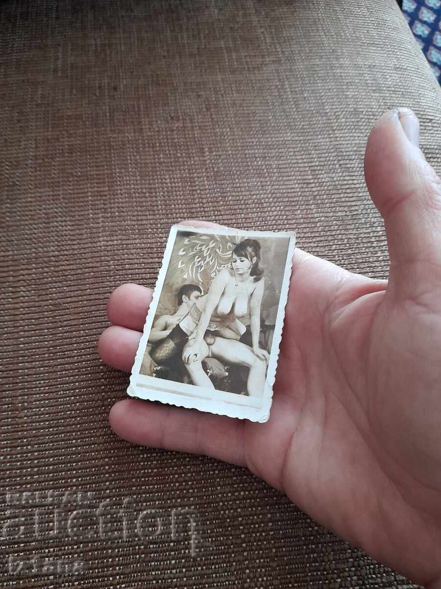 Old erotic postcard with price 40.00 BGN | € 20.45