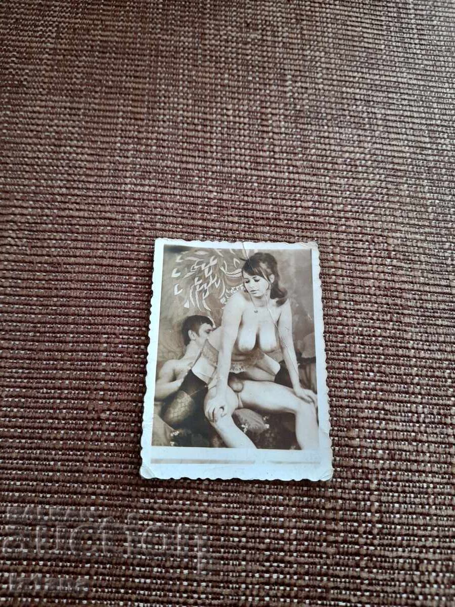 Old erotic postcard