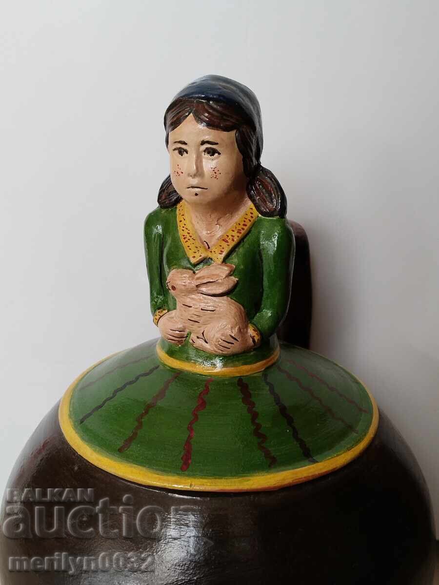 Old pitcher girl, pottery, jar, krondir with price 239.90 BGN | € 122.66 Old pitcher girl, pottery, jar, krondir with price 239.90 BGN | € 122.66