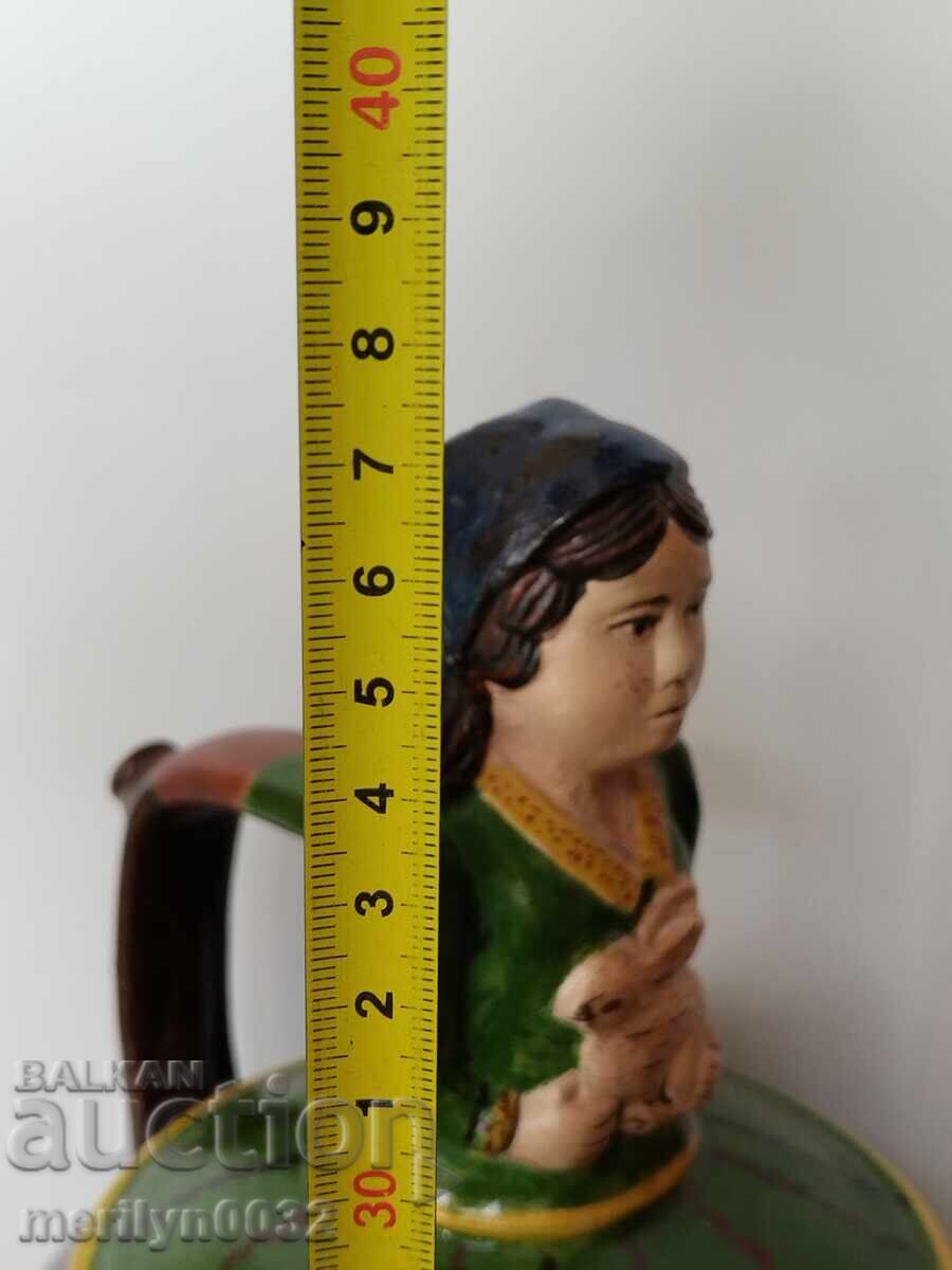 Old pitcher girl, pottery, jar, krondir - 6 Old pitcher girl, pottery, jar, krondir - 6