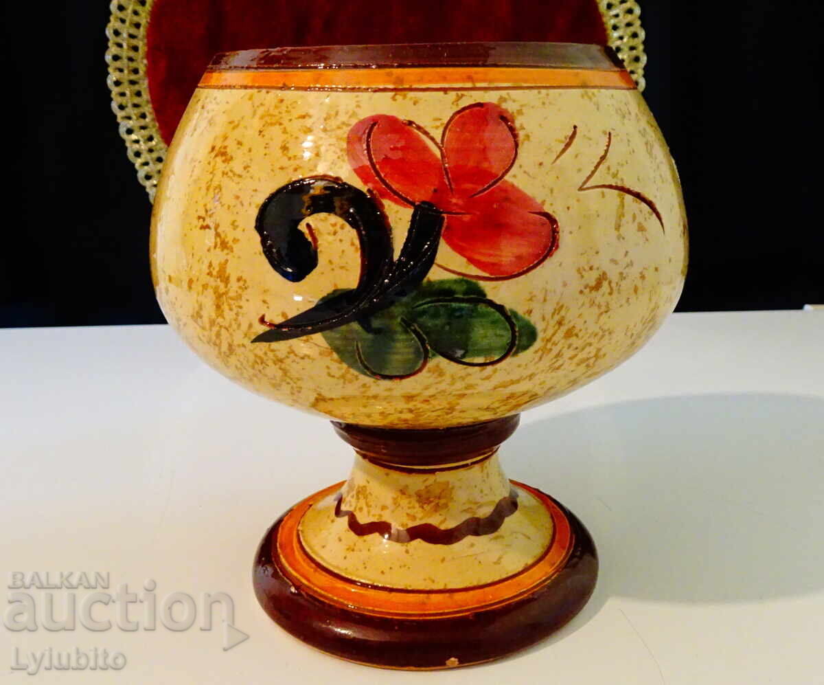 German ceramic candy bowl, bowl, goblet. with price 14.00 BGN | € 7.16 German ceramic candy bowl, bowl, goblet. with price 14.00 BGN | € 7.16