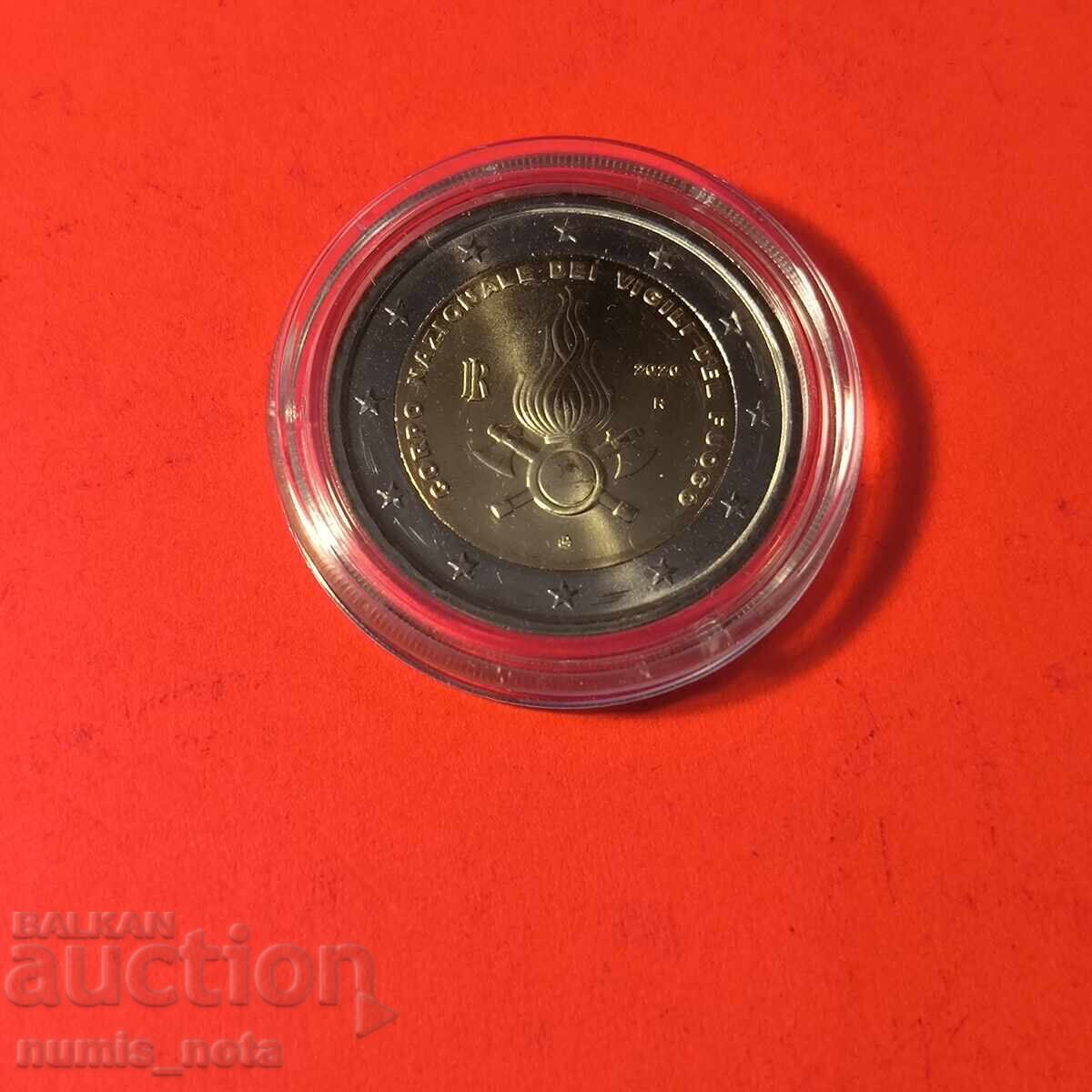 Italy 2 Euro 2020 National Fire Corps