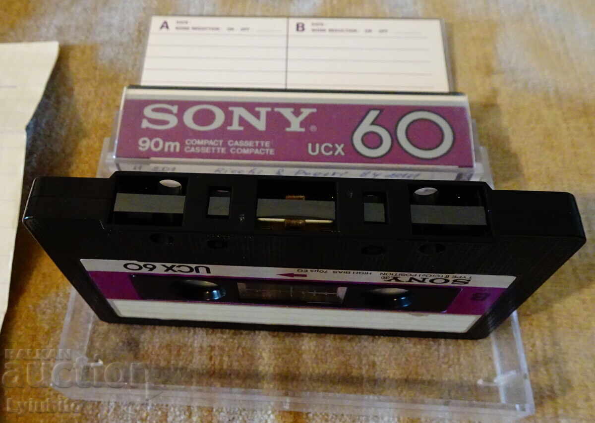 Sony audio cassette with Great White and Ricchi & Poveri - 5 Sony audio cassette with Great White and Ricchi & Poveri - 5