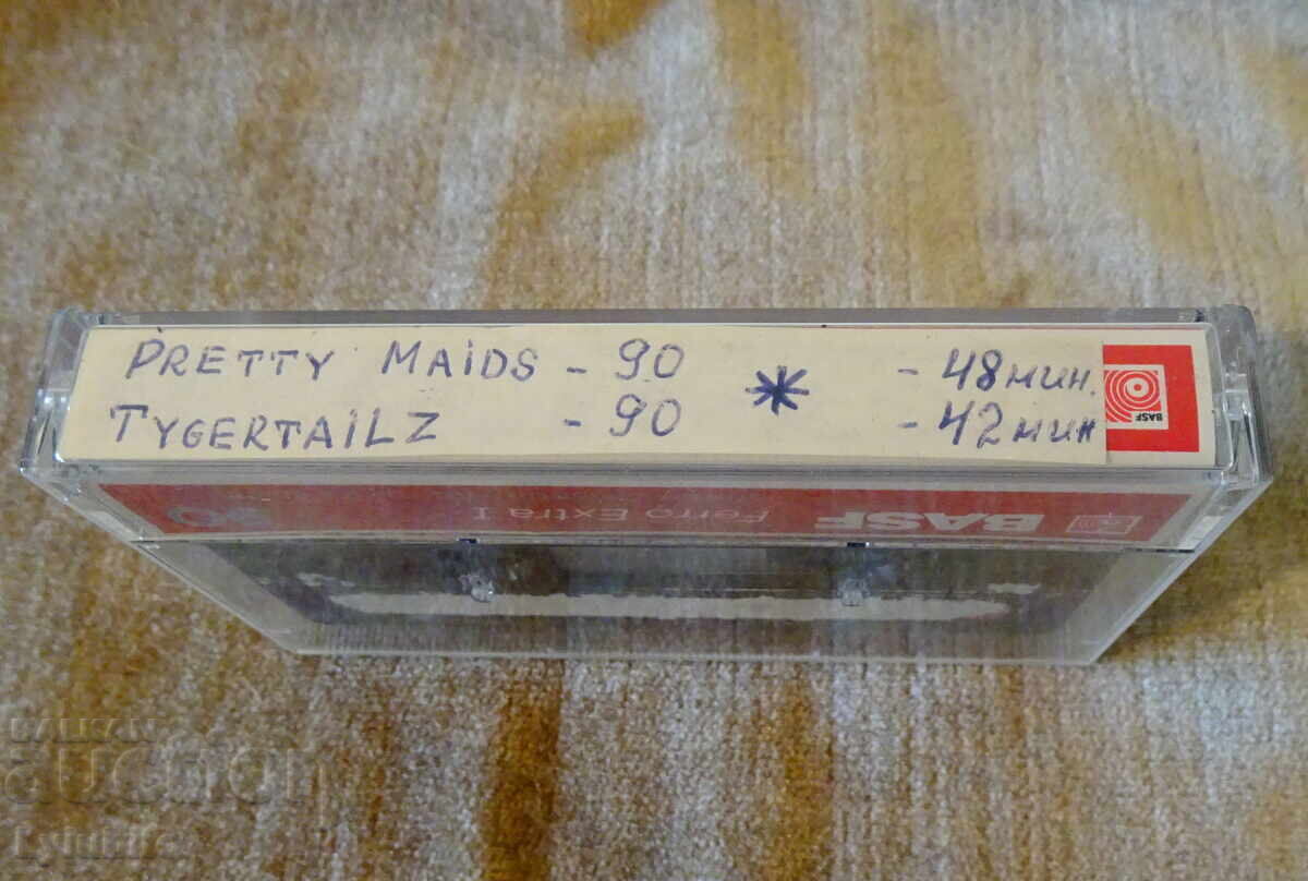 BASF audio cassette with Pretty Maids and Tygertailz - 5 BASF audio cassette with Pretty Maids and Tygertailz - 5