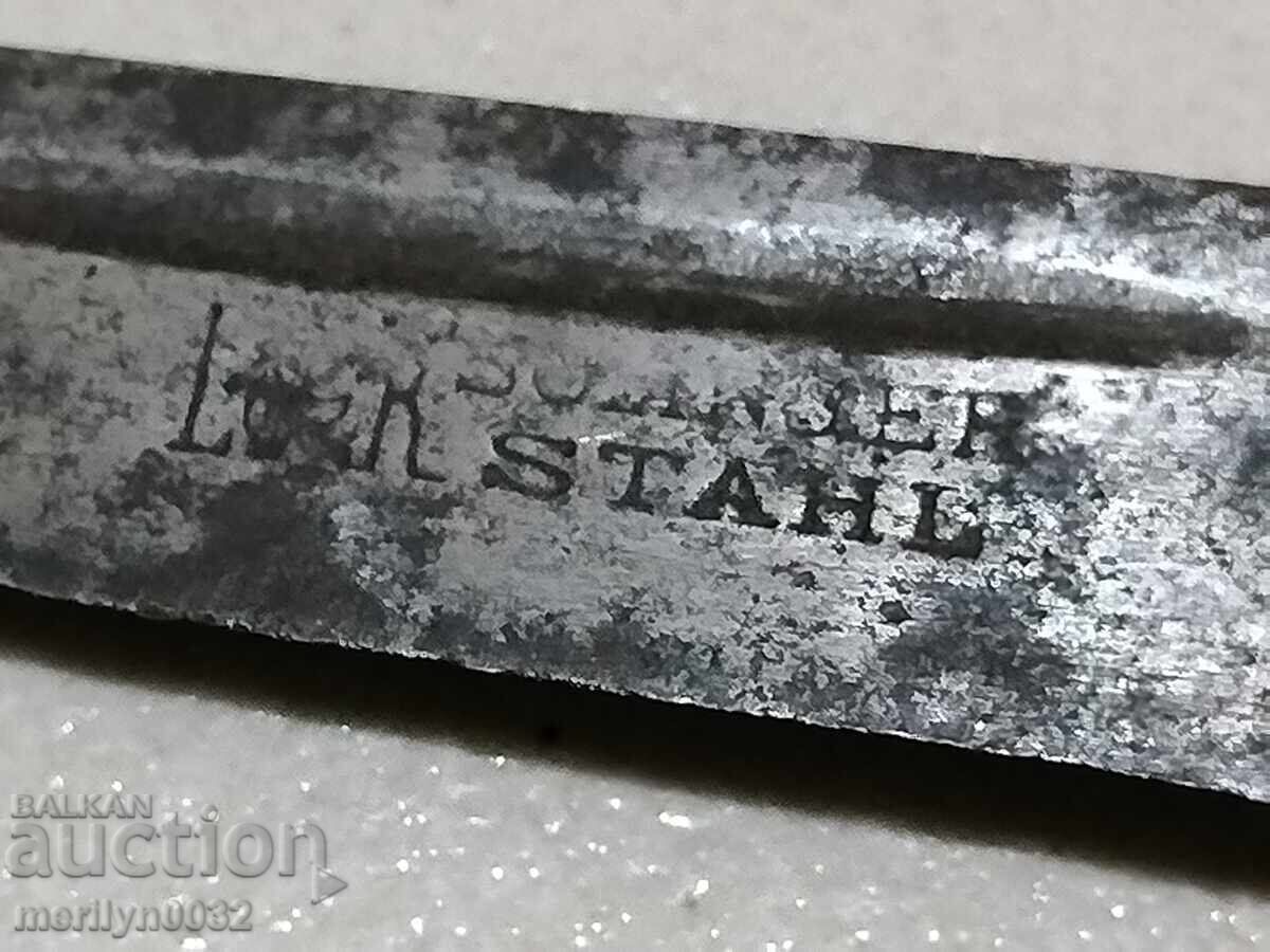 Auction Markov Solingen Knife with Sheath Blade Auction Markov Solingen Knife with Sheath Blade