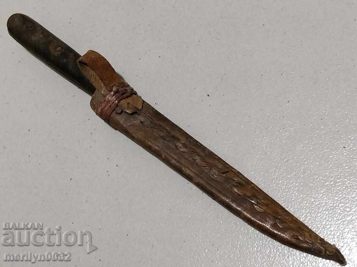 Markov Solingen Knife with Sheath Blade - 6 Markov Solingen Knife with Sheath Blade - 6