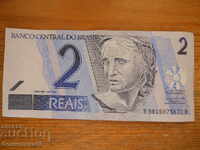2 Reales 2001 - Brazil ( EF )