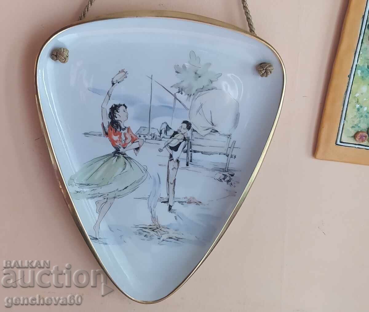 Auction Collector's plate ALKA Kunst Bavaria for decoration Auction Collector's plate ALKA Kunst Bavaria for decoration