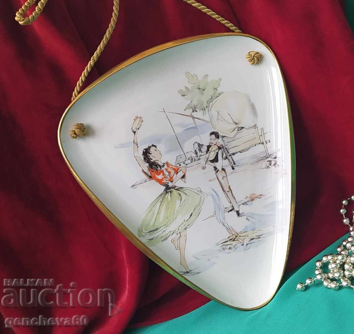Farfurie de colecție ALKA Kunst Bavaria pentru decorațiuni