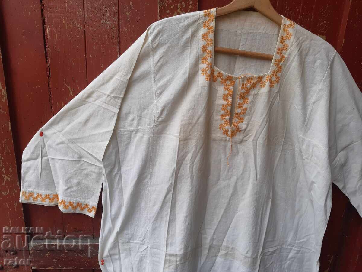 Auction Authentic long fringe shirt with embroidery. Costumes Auction Authentic long fringe shirt with embroidery. Costumes