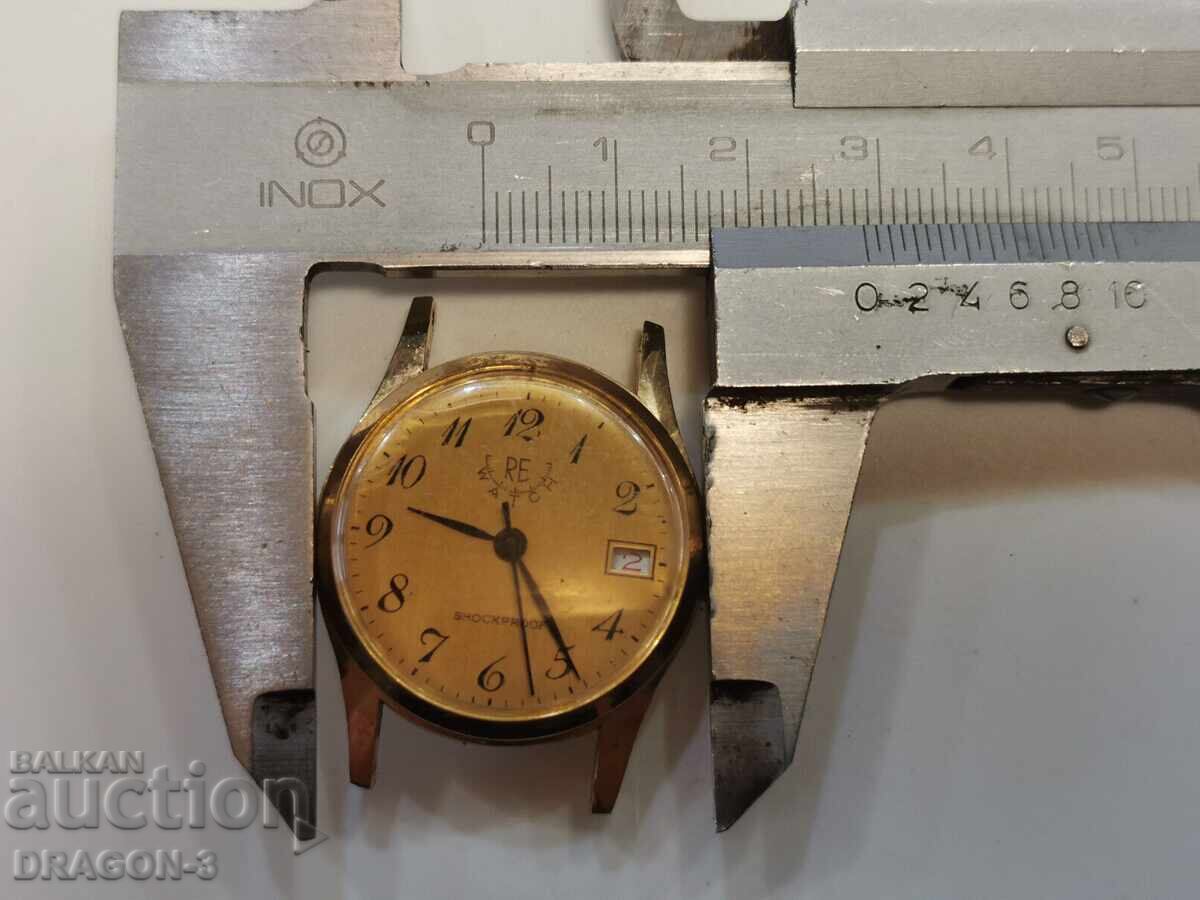 Auction GOLD-PLATED RE WATCH Auction GOLD-PLATED RE WATCH