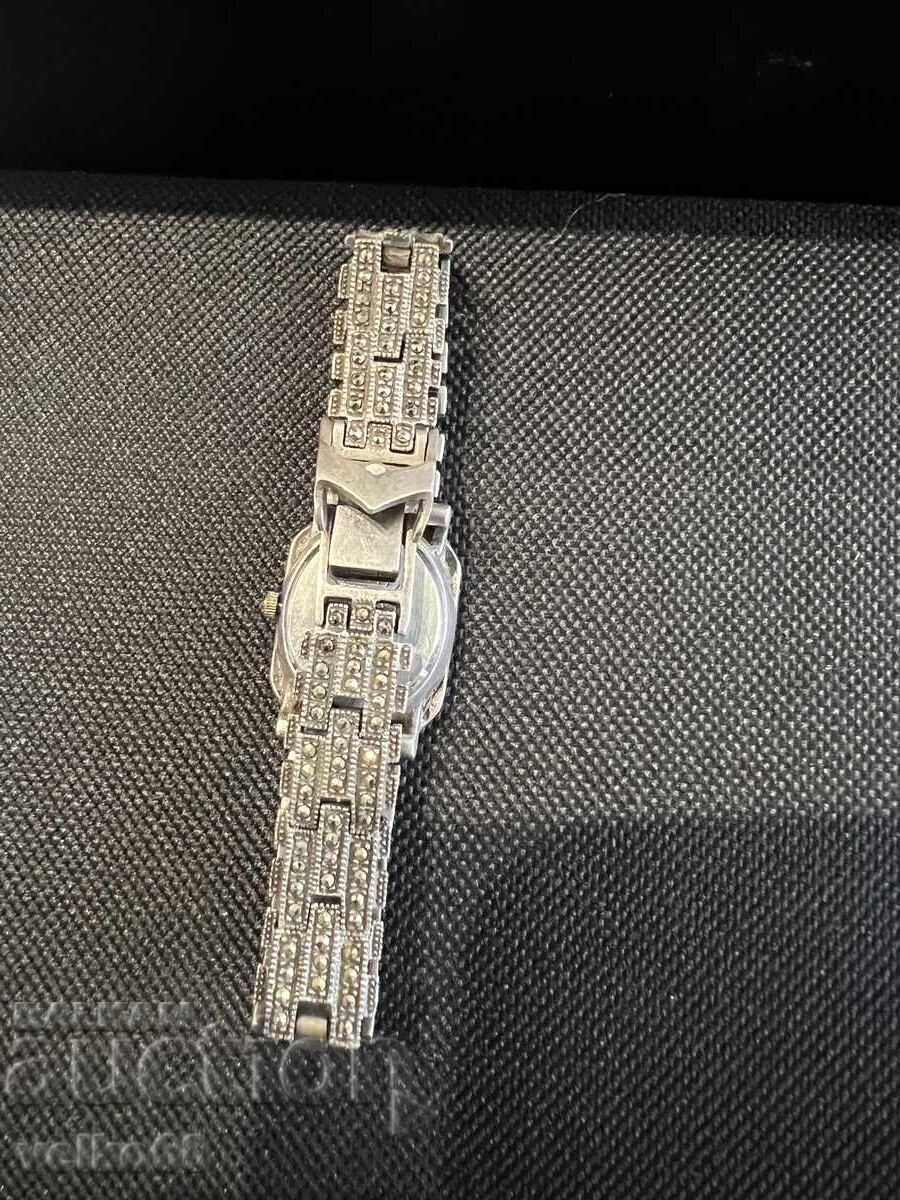 Silver watch jewelry female with price 350.00 BGN | € 178.95