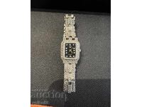 Silver watch jewelry female