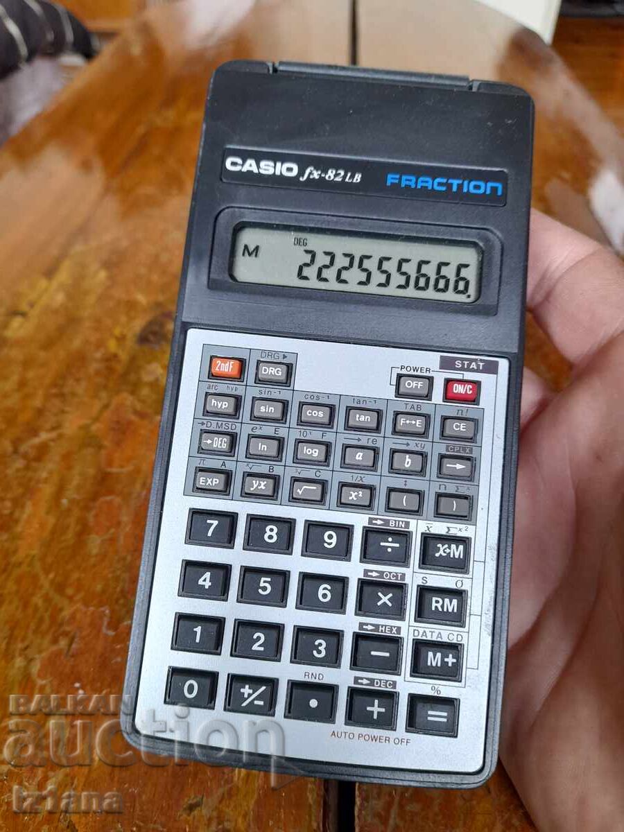 Old calculator FX-82 LB - 5 Old calculator FX-82 LB - 5