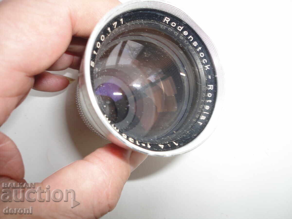 Auction Rodenstock Rotelar Lens 1:4 f=136 mm Auction Rodenstock Rotelar Lens 1:4 f=136 mm