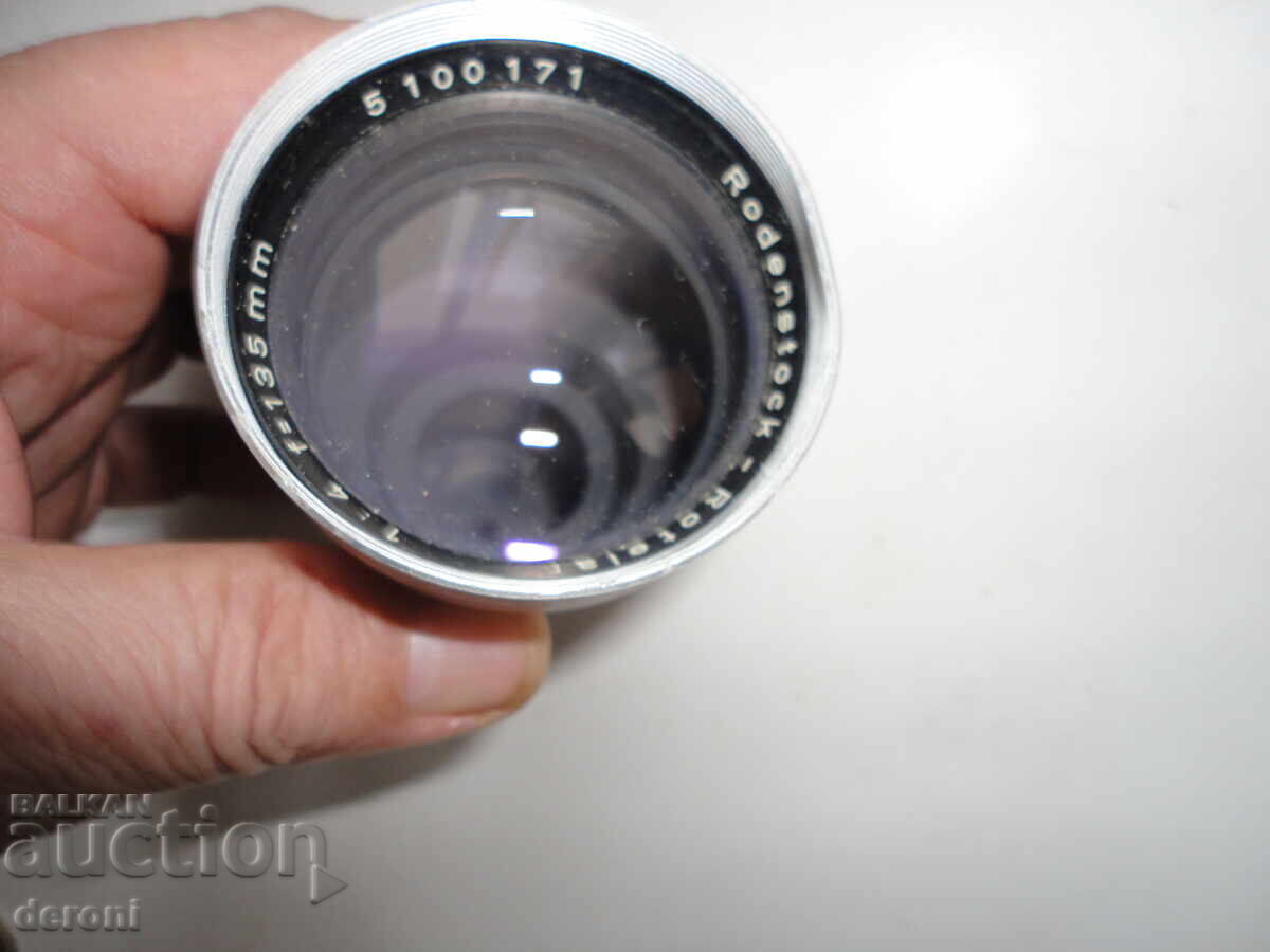 Delivery of Rodenstock Rotelar Lens 1:4 f=136 mm Delivery of Rodenstock Rotelar Lens 1:4 f=136 mm