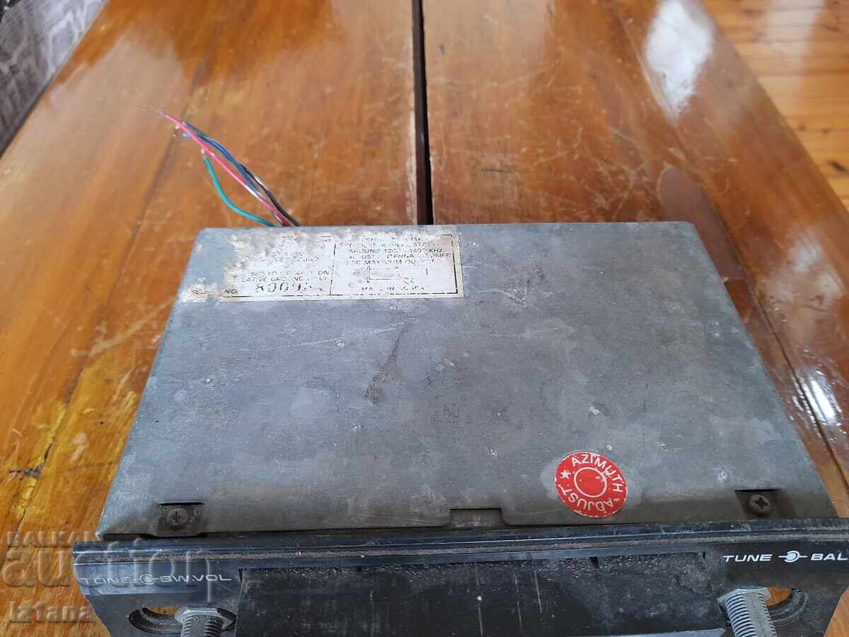 Auction Old car radio, Marathon radio-cassette player Auction Old car radio, Marathon radio-cassette player