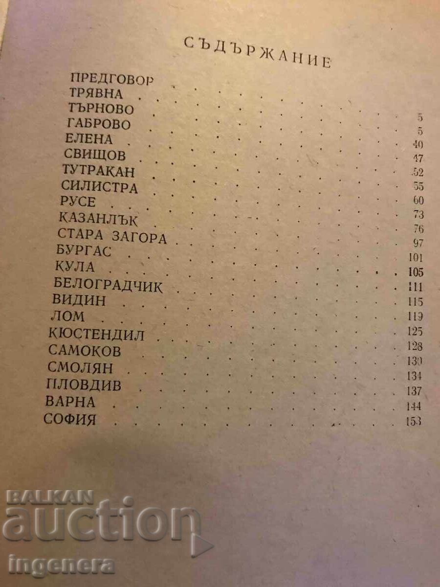 Auction BOOK - DIMO KAZASOV - OUR FORMER TOWNS - 1975 Auction BOOK - DIMO KAZASOV - OUR FORMER TOWNS - 1975