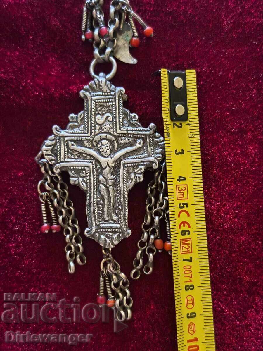 Delivery of Revival cross. Sachan. Thick, forged silver chain Delivery of Revival cross. Sachan. Thick, forged silver chain