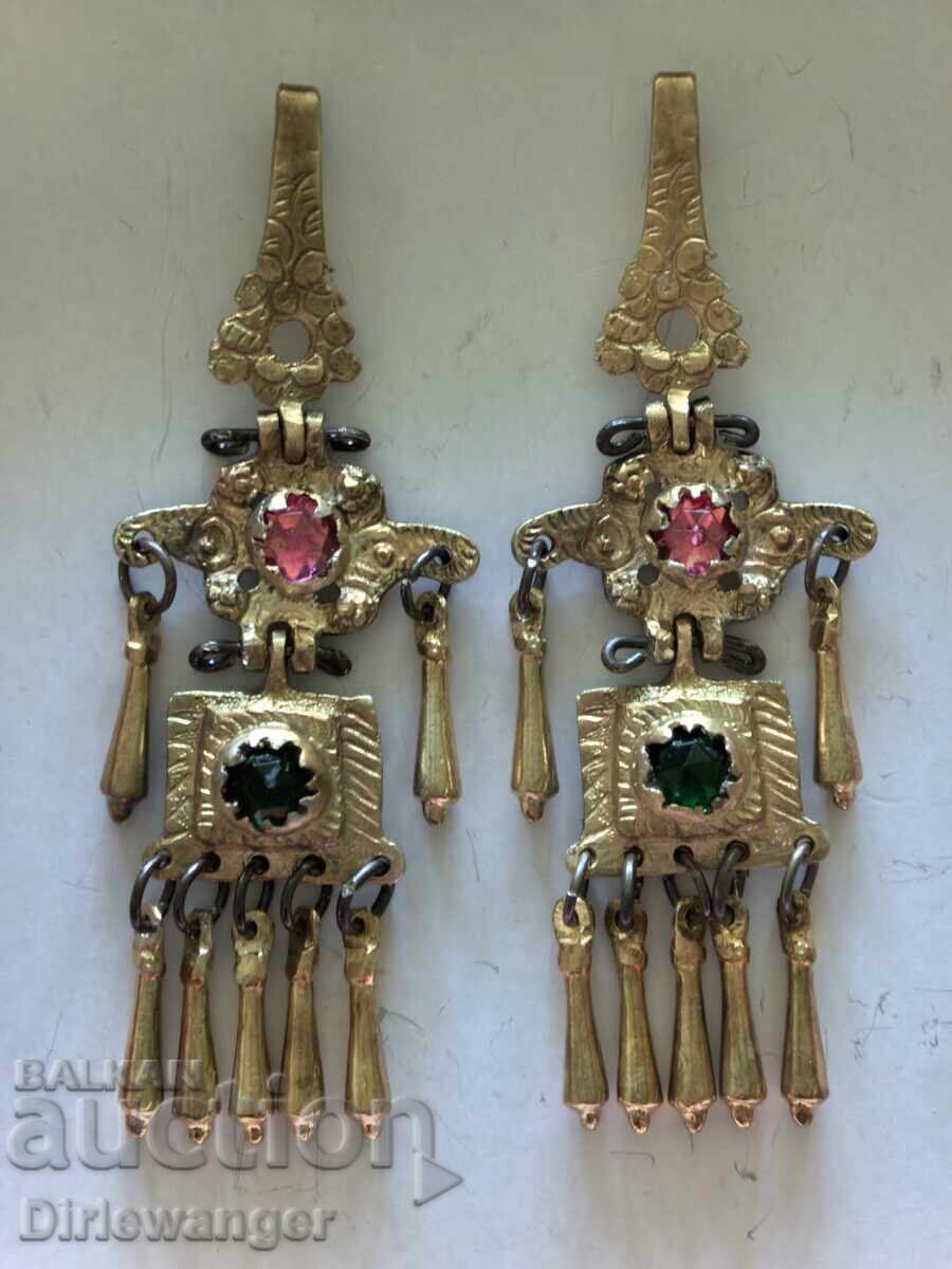 Revival jewelry. Earrings. Silver. Gold plating - 6 Revival jewelry. Earrings. Silver. Gold plating - 6