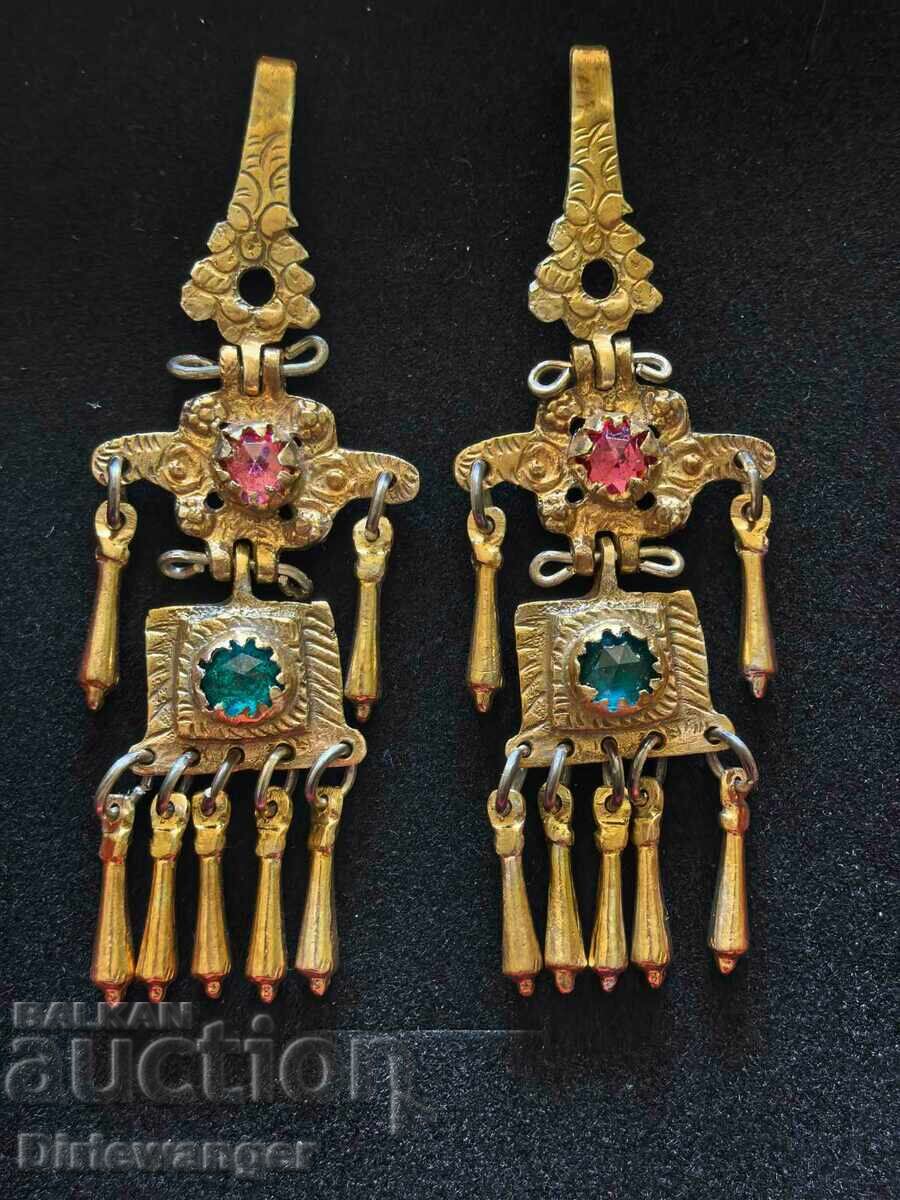 Revival jewelry. Earrings. Silver. Gold plating Revival jewelry. Earrings. Silver. Gold plating