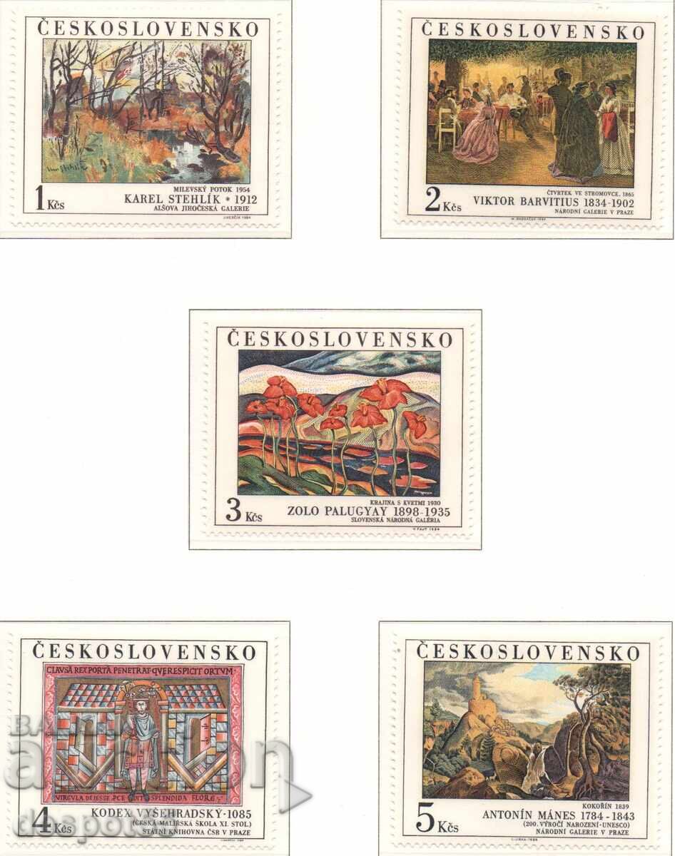 1984. Czechoslovakia. Paintings from the National Gallery in Prague 1984. Czechoslovakia. Paintings from the National Gallery in Prague