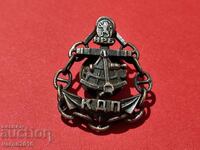 Anchor Breast Badge "CDP", Bulgaria - Long Distance Navigation Captain