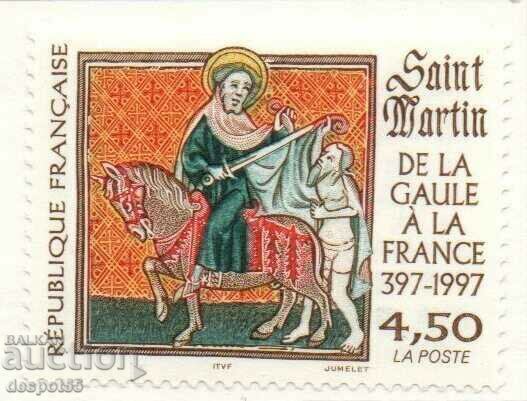 1997. France. The 1600th anniversary of the death of Saint Martin. 1997. France. The 1600th anniversary of the death of Saint Martin.