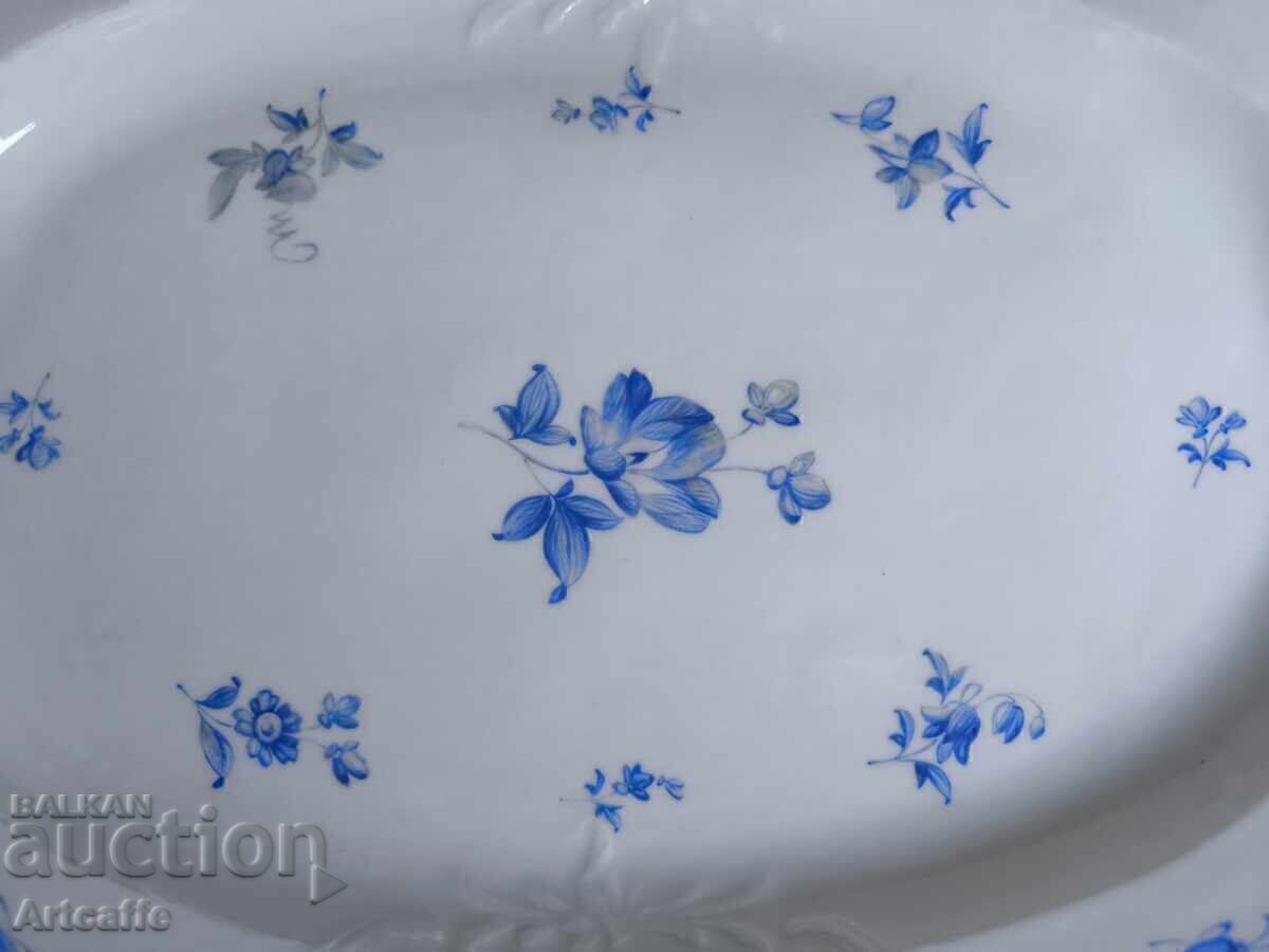 Auction  Oval Meissen Plate
