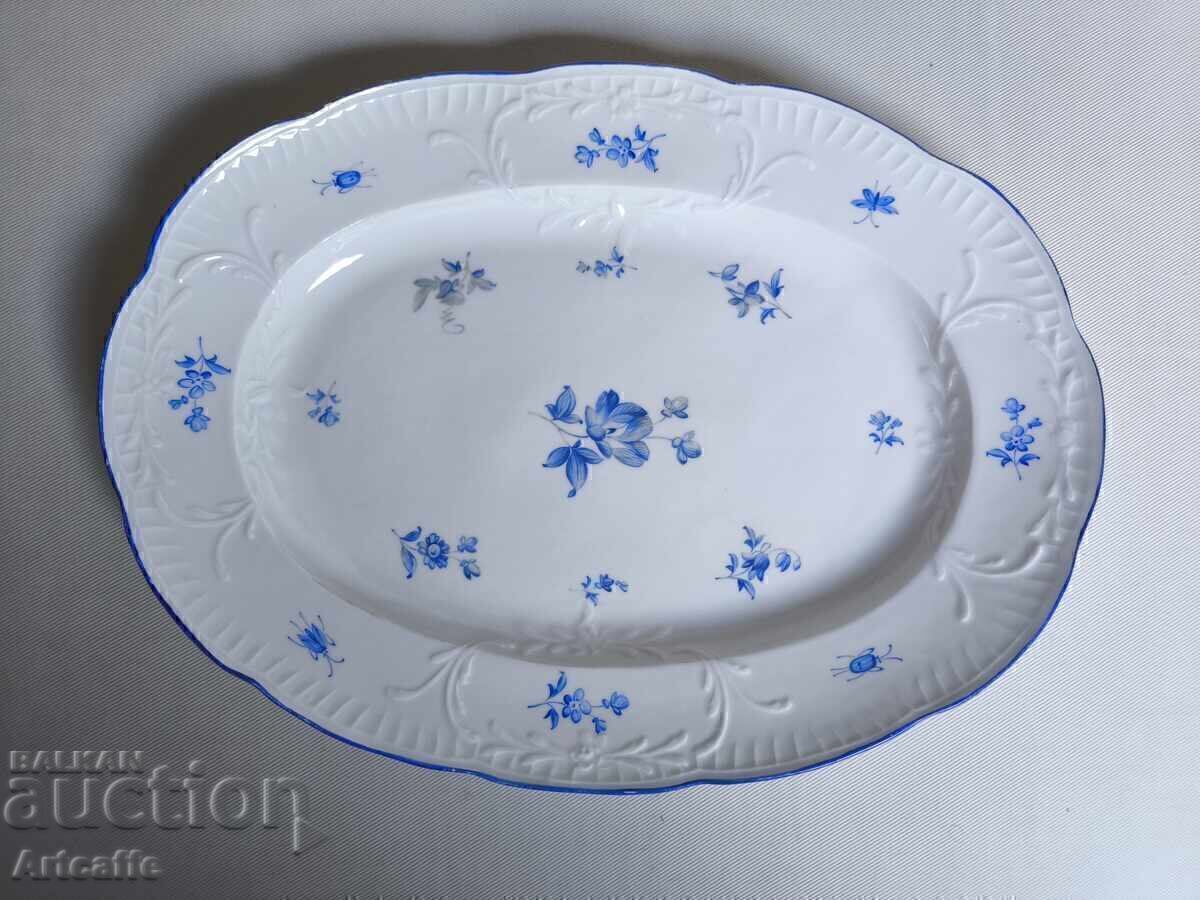 Oval Meissen Plate Oval Meissen Plate