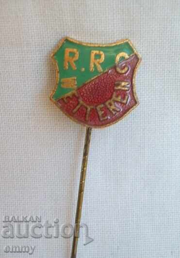 Σήμα ποδοσφαίρου - RRC Wetteren, Βέλγιο με τιμή 4.50 BGN | € 2.30