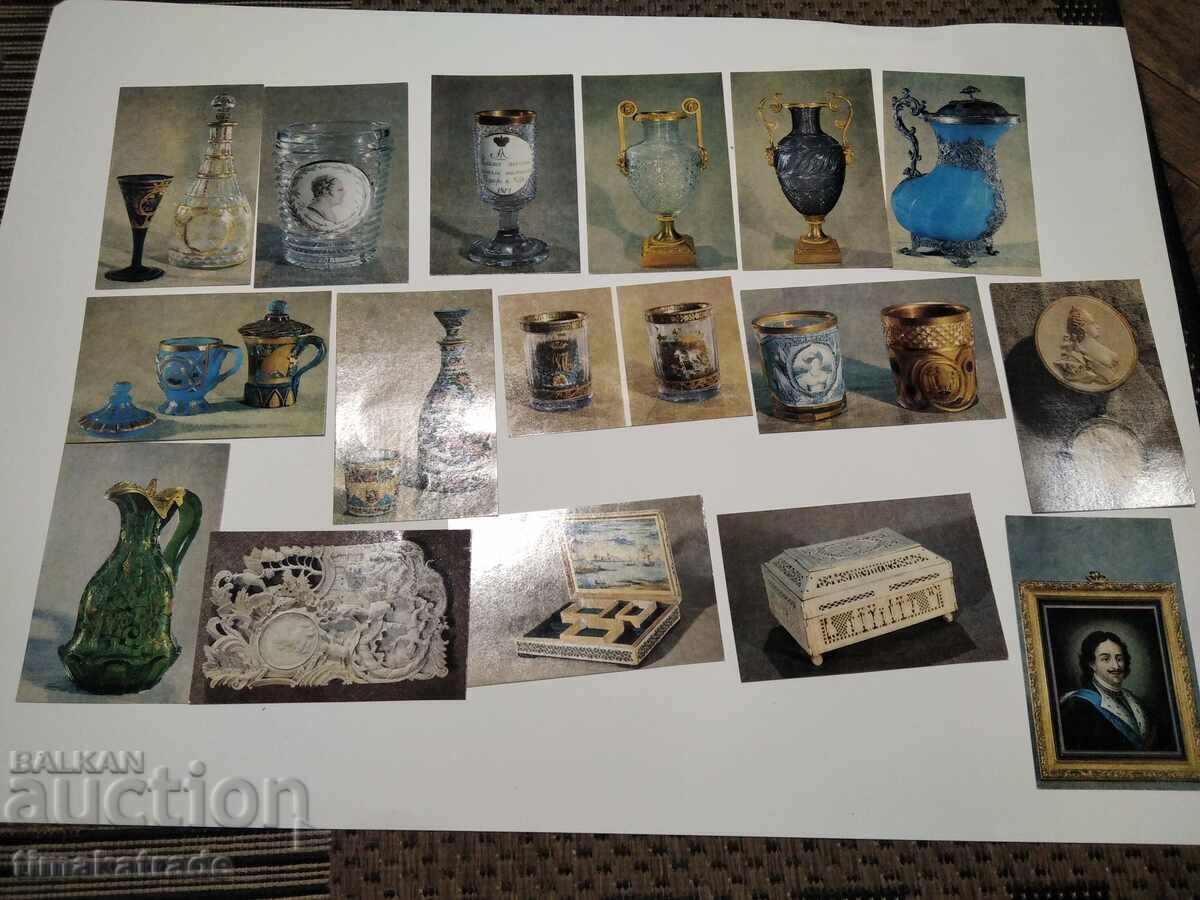 Album with art glass cards and carved bone with price 9.99 BGN | € 5.11