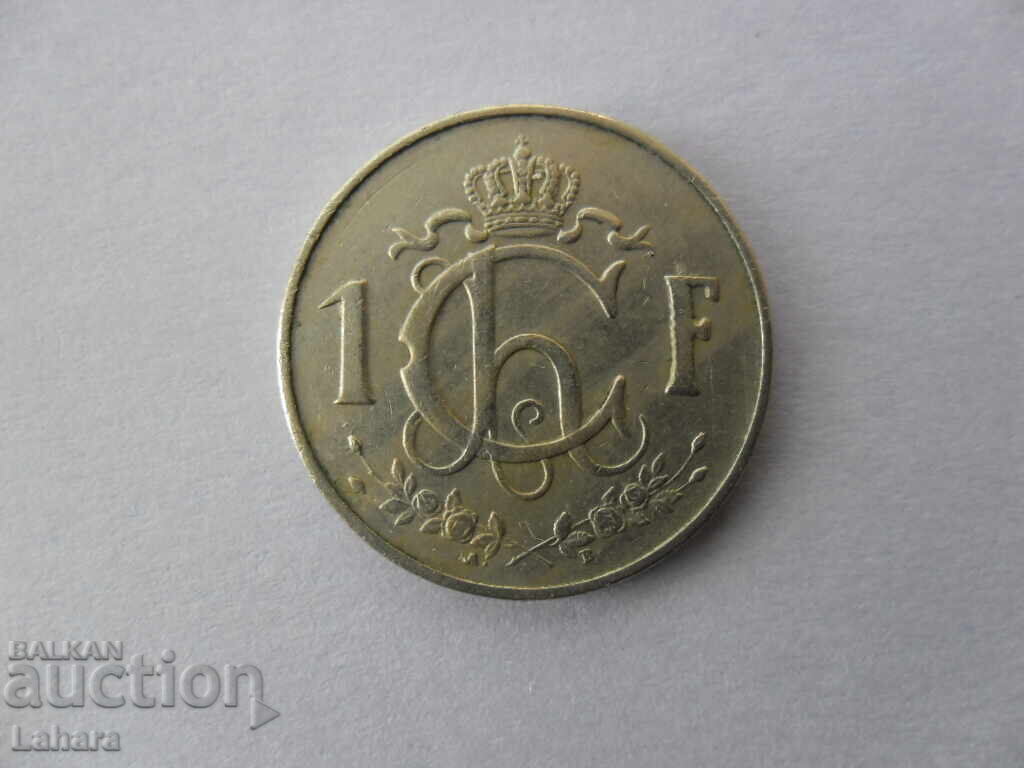 1 franc 1960 Luxemburg
