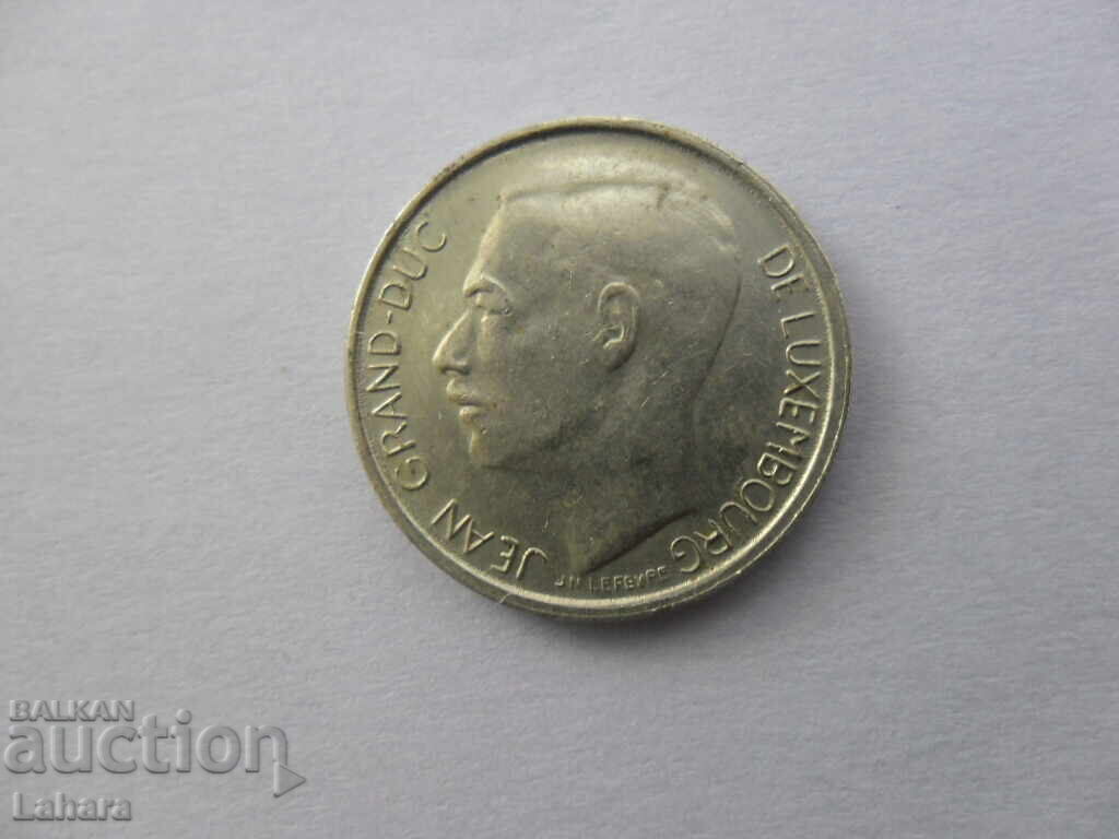 1 φράγκο 1982 Λουξεμβούργου με τιμή 1.00 BGN | € 0.51