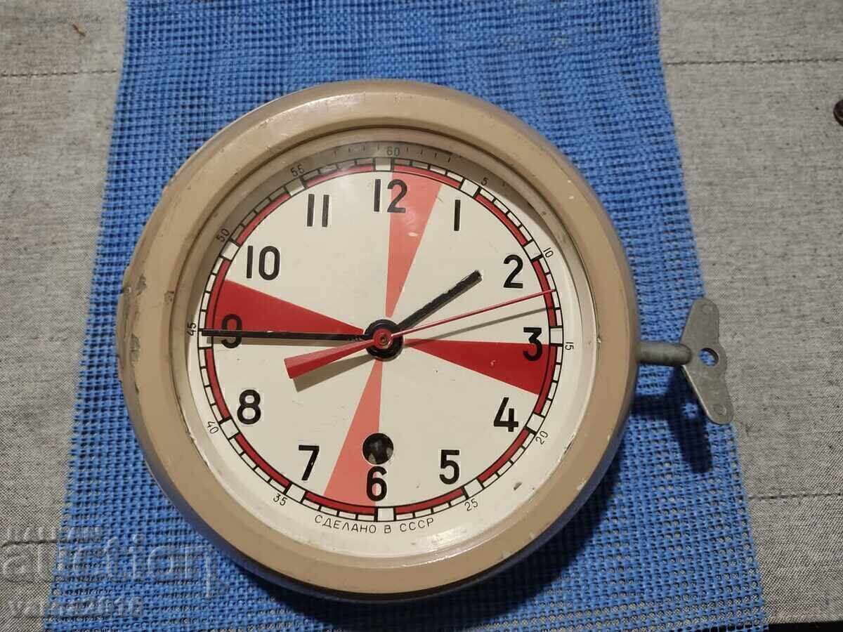 Παράδοση ⚓️ SSSR Στρατιωτικό Ρολόι Πλοίου Ραδιόφωνο καντράν