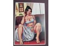 Γραμματόσημο - σέξι κορίτσι - Καινούργιο