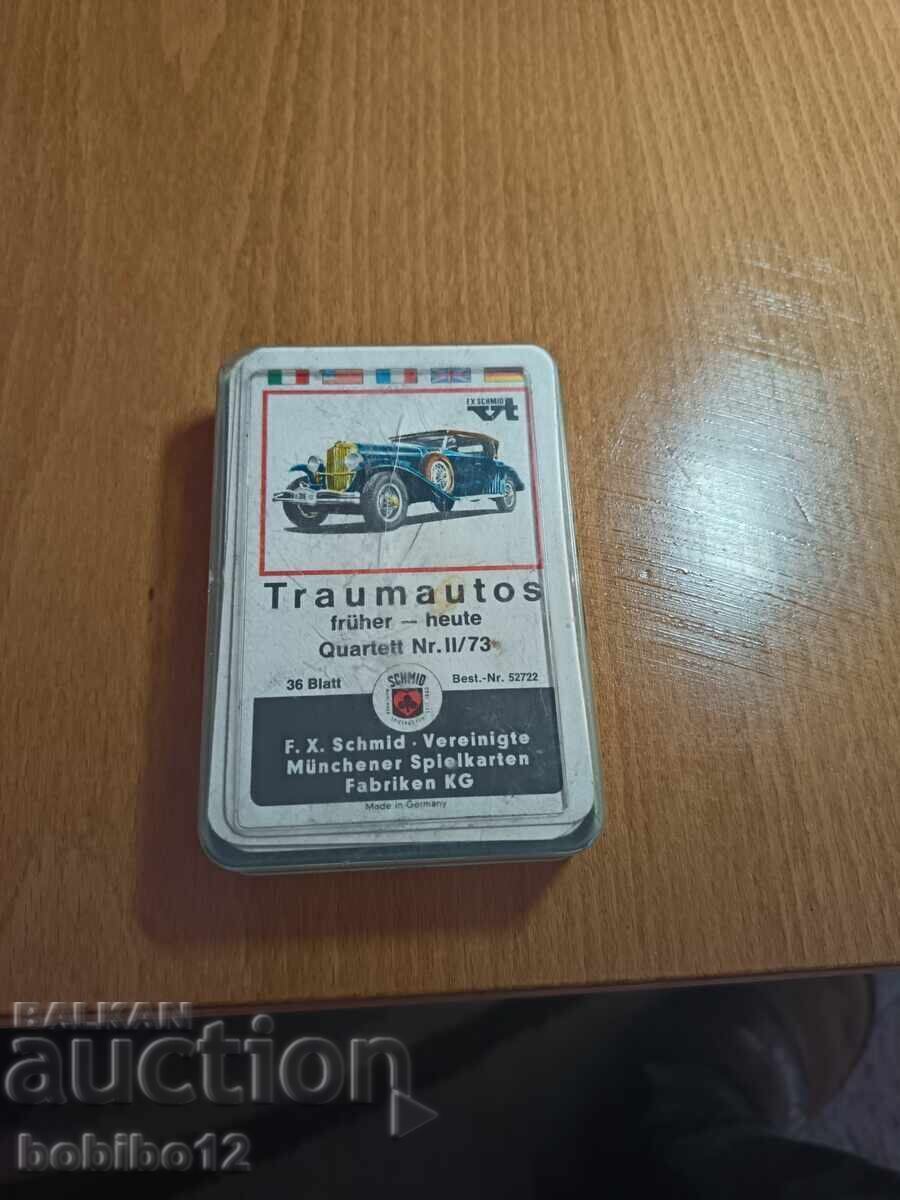 Cards with retro cars with price 20.00 BGN | € 10.23